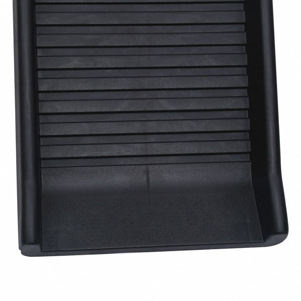 vidaXL Foldable Dog Ramp Black 155.5x40x15.5 cm