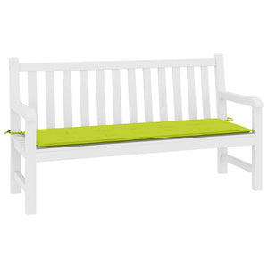vidaXL Garden Bench Cushion Light Green 200x50x4 cm Oxford Fabric