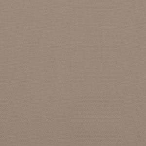 vidaXL Low-Back Garden Chair Cushions 6 pcs Taupe 100x50x3 cm