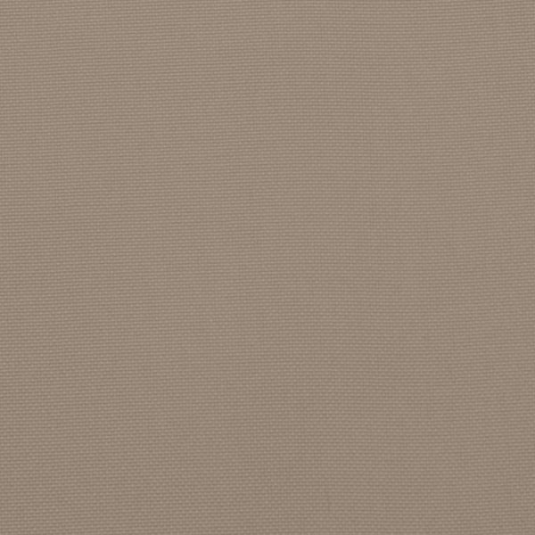 vidaXL Low-Back Garden Chair Cushions 6 pcs Taupe 100x50x3 cm