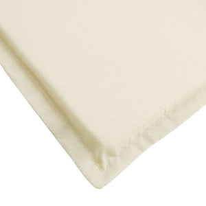 vidaXL Sun Lounger Cushion Cream 186x58x4 cm Oxford Fabric