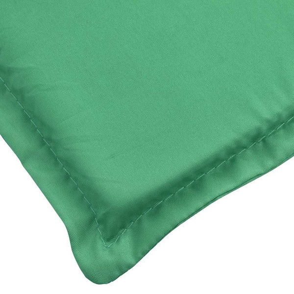 vidaXL Sun Lounger Cushion Green 186x58x4 cm Oxford Fabric
