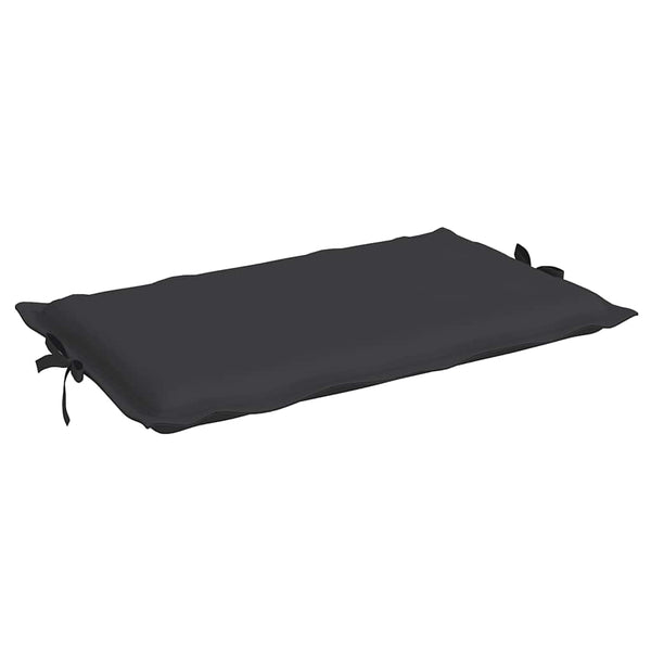 vidaXL Sun Lounger Cushion Black 186x58x4 cm Oxford Fabric