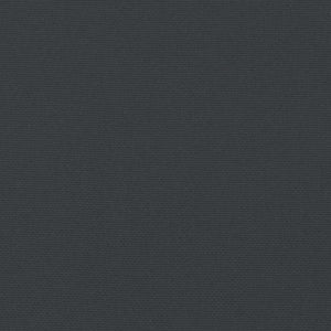 vidaXL Sun Lounger Cushion Black 186x58x4 cm Oxford Fabric