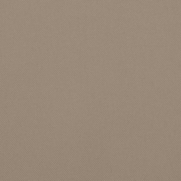 vidaXL Lounger Cushion Taupe (75+105)x50x4 cm