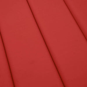 vidaXL Sun Lounger Cushion Red 200x50x3 cm Oxford Fabric