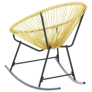 vidaXL Acapulco Garden Chair Poly Rattan Beige