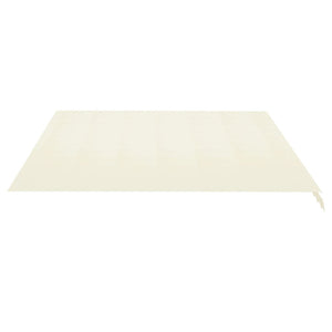 vidaXL Awning Fabric Cream 4.5x3.5 m