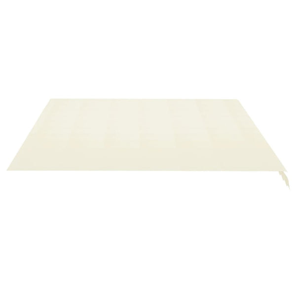 vidaXL Awning Fabric Cream 4.5x3.5 m