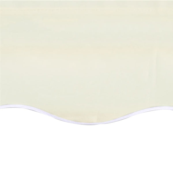 vidaXL Awning Fabric Cream 4.5x3.5 m