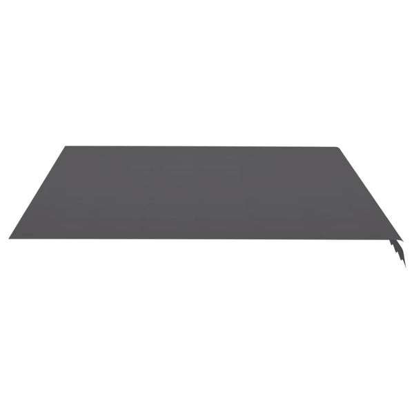vidaXL Awning Fabric Anthracite 4x3.5 m