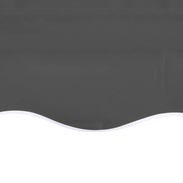 vidaXL Awning Fabric Anthracite 5x3.5 m