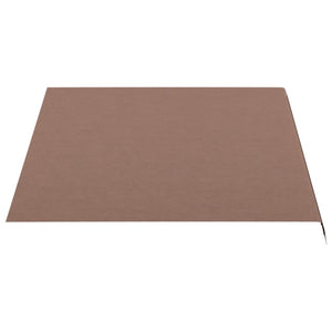 vidaXL Awning Fabric Brown 3.5x2.5 m