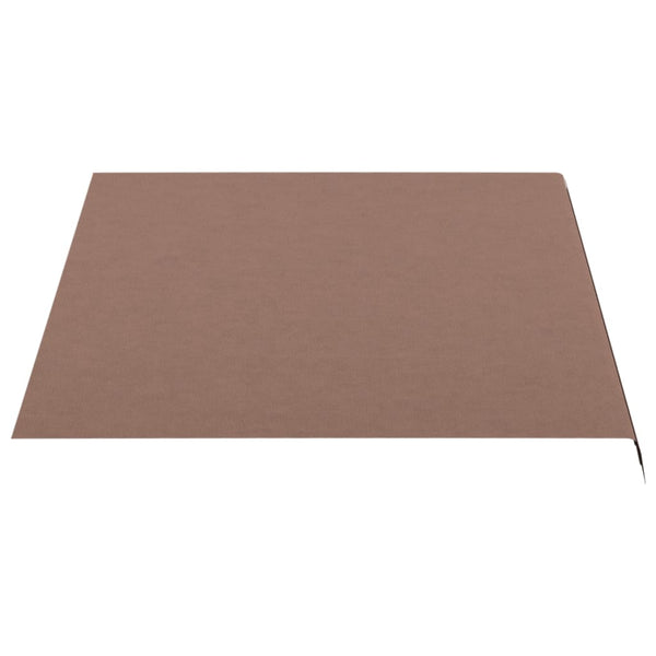 vidaXL Awning Fabric Brown 3.5x2.5 m