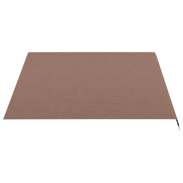 vidaXL Awning Fabric Brown 4x3 m