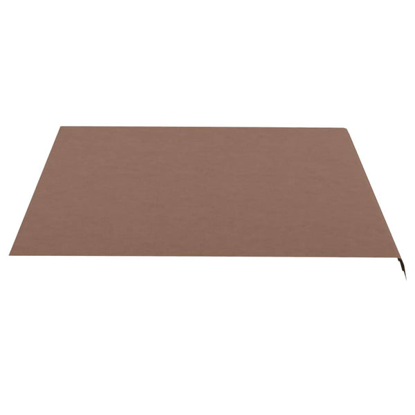 vidaXL Awning Fabric Brown 4x3.5 m