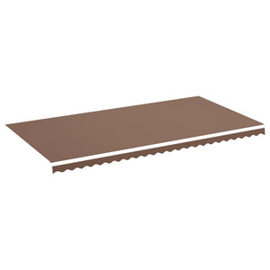 vidaXL Awning Fabric Brown 6x3 m