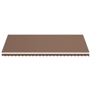 vidaXL Awning Fabric Brown 6x3 m