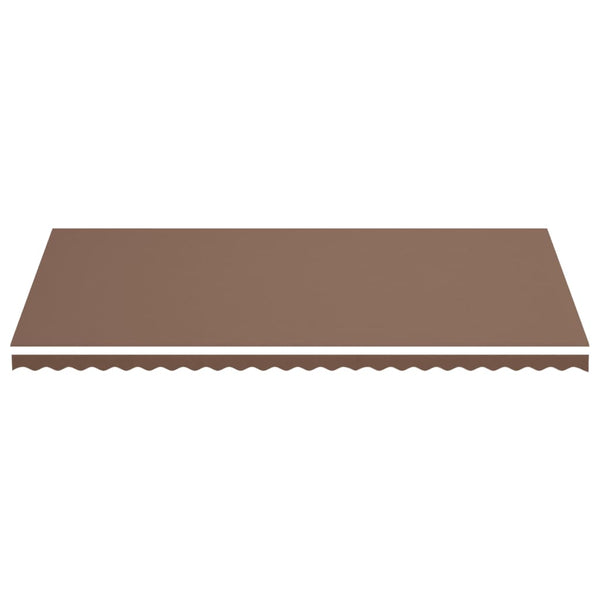 vidaXL Awning Fabric Brown 6x3 m