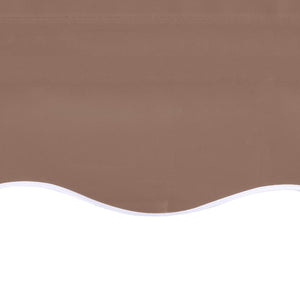 vidaXL Awning Fabric Brown 6x3 m