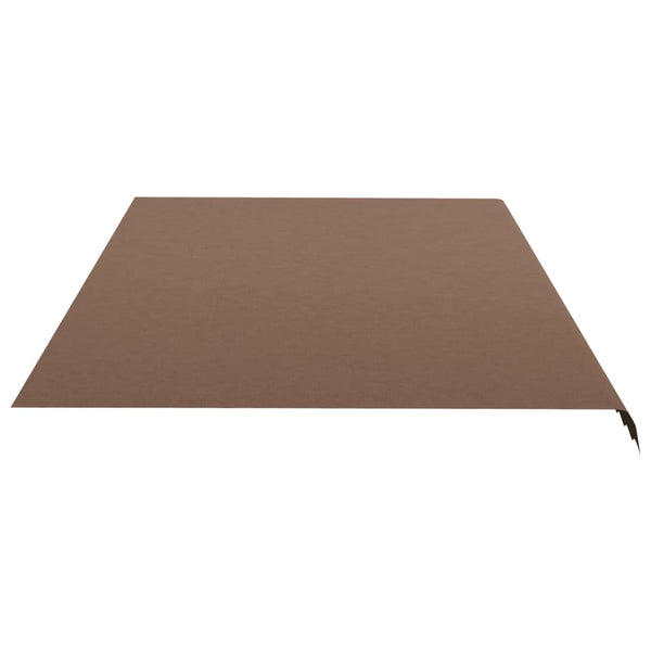 vidaXL Awning Fabric Brown 6x3.5 m