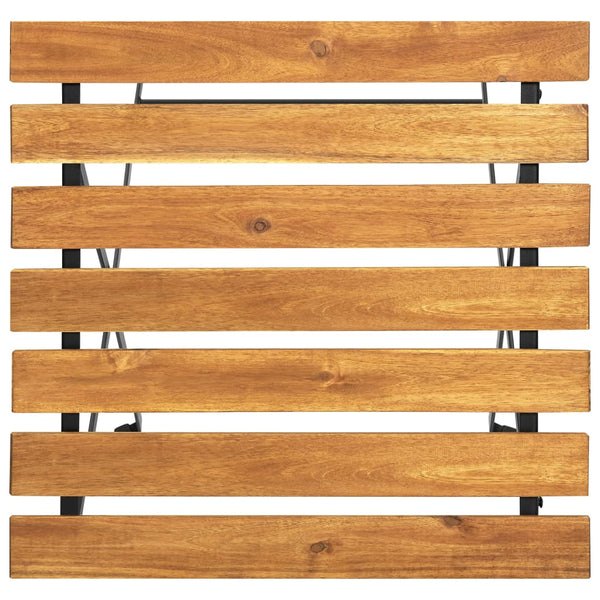 vidaXL Bistro Table 55x54x71 cm Solid Acacia Wood