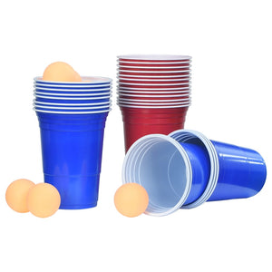 vidaXL Beer Pong Table with Cups and Balls Foldable 240 cm