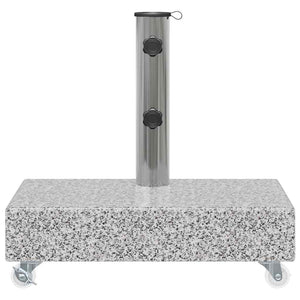 vidaXL Umbrella Stand Light Grey 45x25x8.3 cm Granite