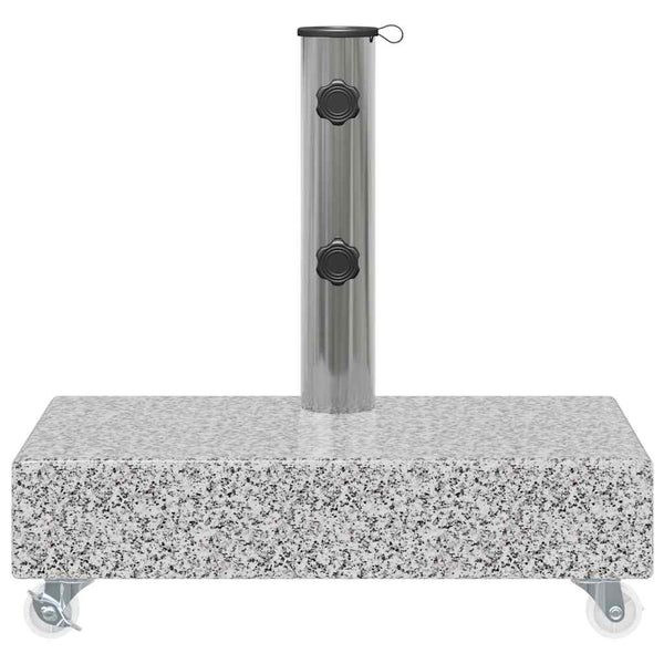 vidaXL Umbrella Stand Light Grey 45x25x8.3 cm Granite