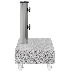 vidaXL Umbrella Stand Light Grey 45x25x8.3 cm Granite