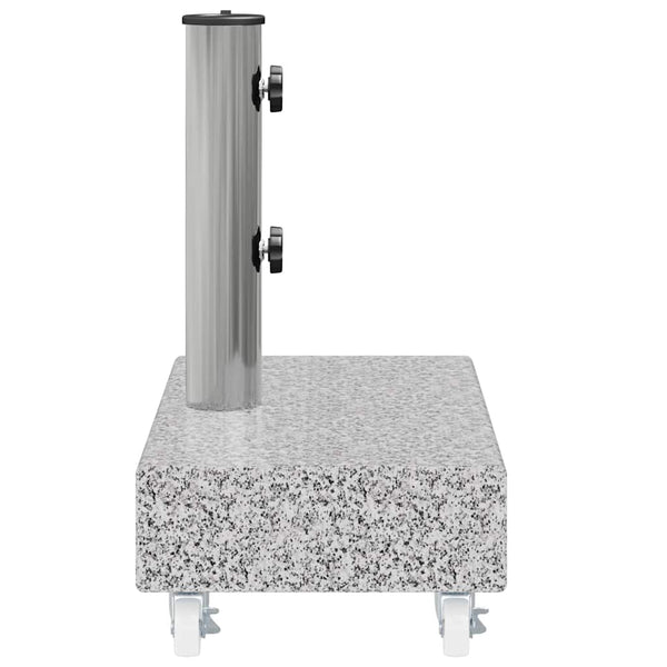 vidaXL Umbrella Stand Light Grey 45x25x8.3 cm Granite