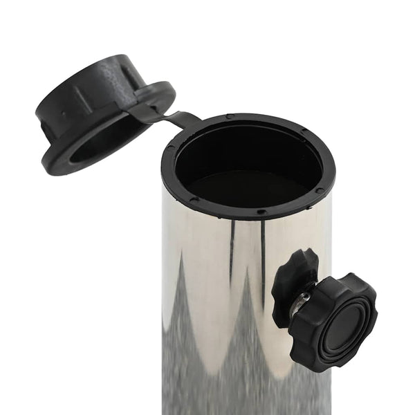 vidaXL Umbrella Stand Light Grey 45x25x8.3 cm Granite