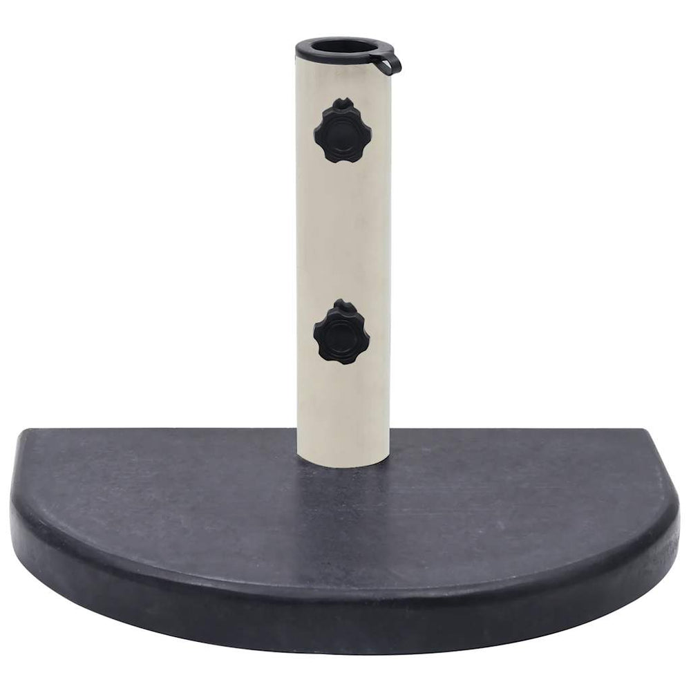 vidaXL Parasol Base Black 40x28x4 cm Granite