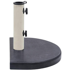 vidaXL Parasol Base Black 40x28x4 cm Granite