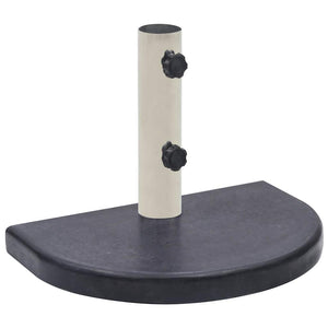 vidaXL Parasol Base Black 40x28x4 cm Granite