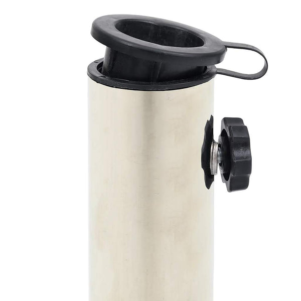 vidaXL Parasol Base Black 40x28x4 cm Granite