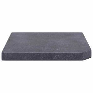 vidaXL Parasol Base Plate Black Granite Square 25 kg