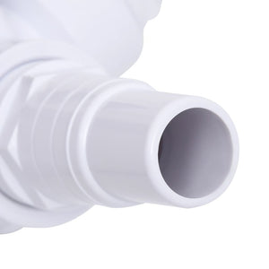 vidaXL 3-Way Ball Valve for Swimming Pool White and Black