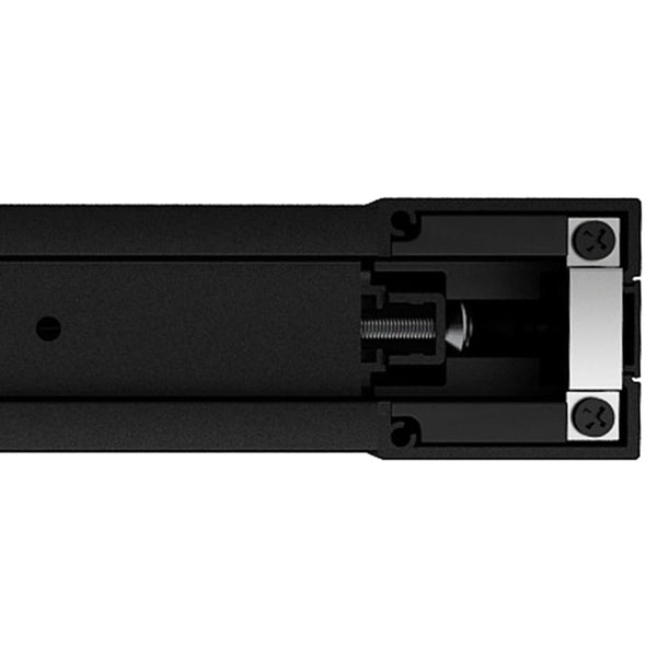vidaXL Sliding Door Aluminum and ESG Glass with Fittings 76x205 cm