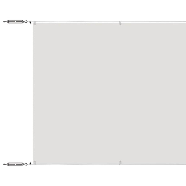 vidaXL Vertical Blind White 60x1200 cm Oxford Fabric