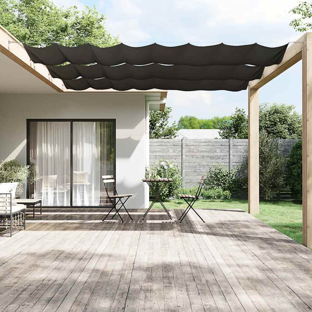 vidaXL Vertical Awning Anthracite 180x1000 cm Oxford Fabric