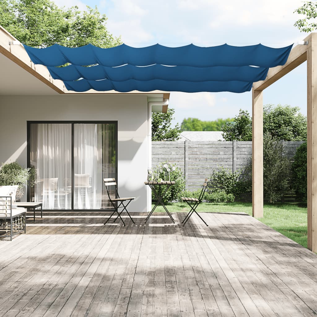vidaXL Vertical Blind Blue 60x420 cm Oxford Fabric