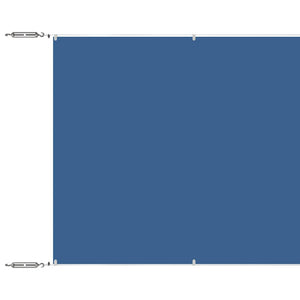 vidaXL Vertical Awning Blue 100x800 cm Oxford Fabric