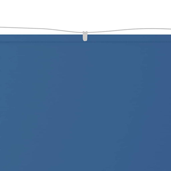 vidaXL Vertical Awning Blue 100x800 cm Oxford Fabric