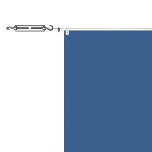vidaXL Vertical Awning Blue 100x800 cm Oxford Fabric
