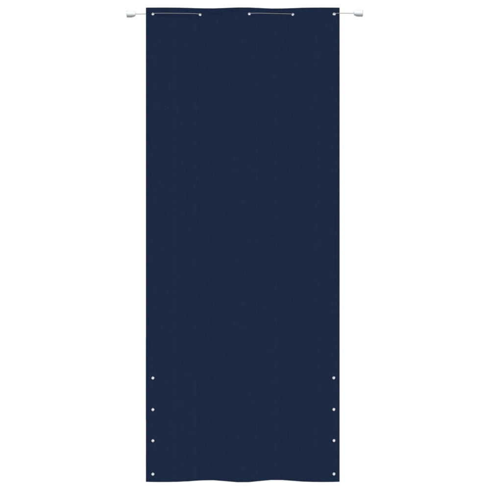 Balkon-Sichtschutz Blau 100x240 cm Oxford-Gewebe