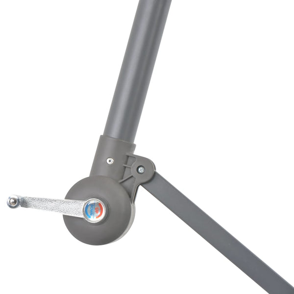 vidaXL Cantilever Parasol with Aluminum Pole 300 cm Terracotta