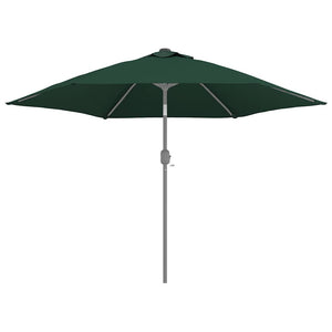 vidaXL Parasol Replacement Canopy Green 300 cm