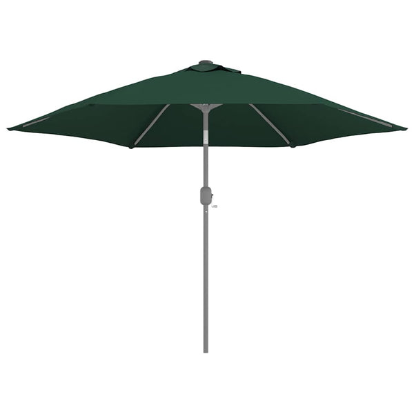 vidaXL Parasol Replacement Canopy Green 300 cm