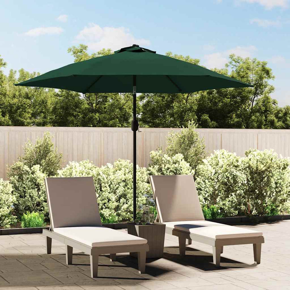 vidaXL Parasol Replacement Canopy Green 300 cm